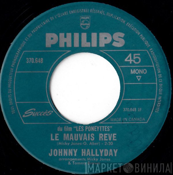 Johnny Hallyday  - Le Mauvais Rêve / Hit-Parade