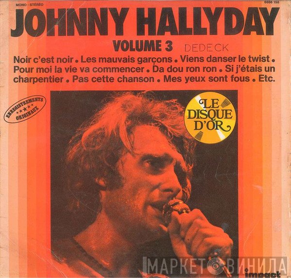 Johnny Hallyday  - Volume 3