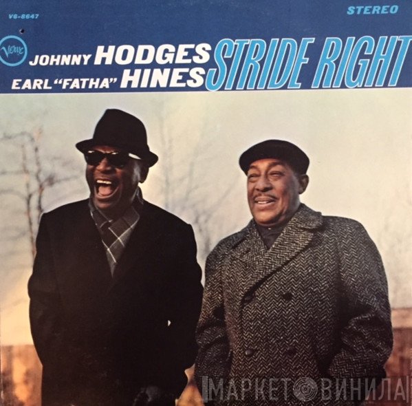 Johnny Hodges, Earl Hines  - Stride Right