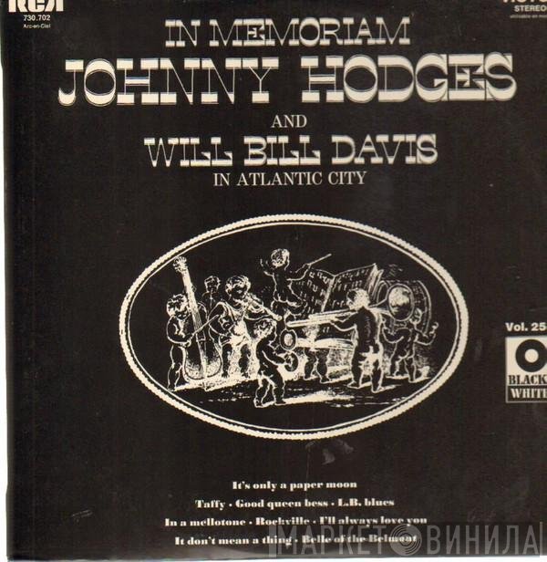 Johnny Hodges, Wild Bill Davis - In Memoriam Johnny Hodges and Will Bill Davis in Atlantic City