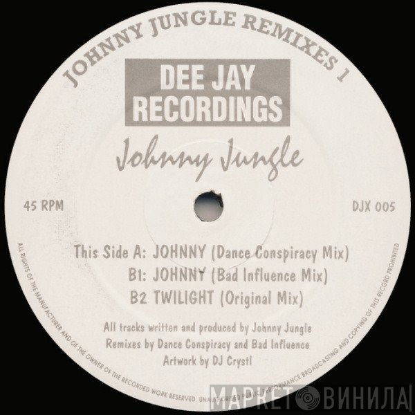 Johnny Jungle - Johnny Jungle Remixes 1