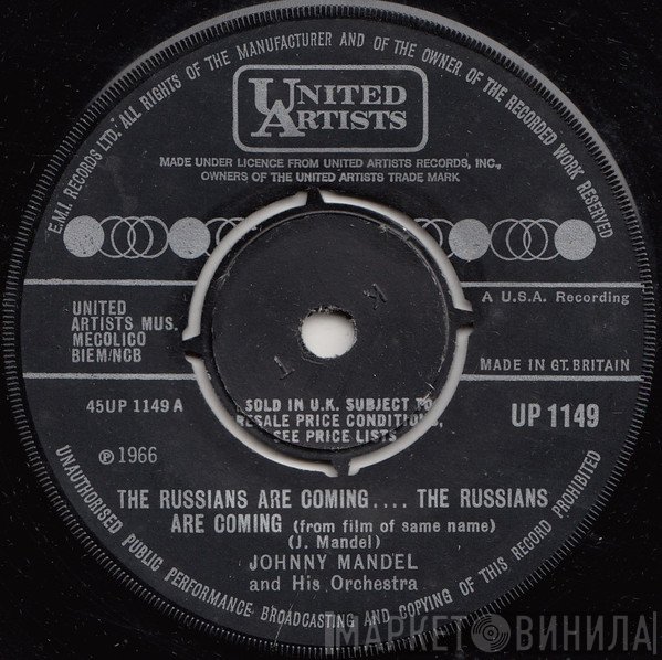 Johnny Mandel Orchestra - The Russians Are Coming... The Russians Are Coming (Original Motion Picture Score)