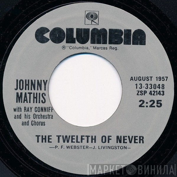 Johnny Mathis, Ray Conniff And His Orchestra &amp; Chorus - The Twelfth Of Never / Wonderful! Wonderful!