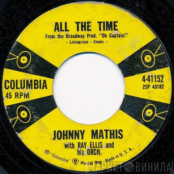 Johnny Mathis - All The Time / Teacher, Teacher