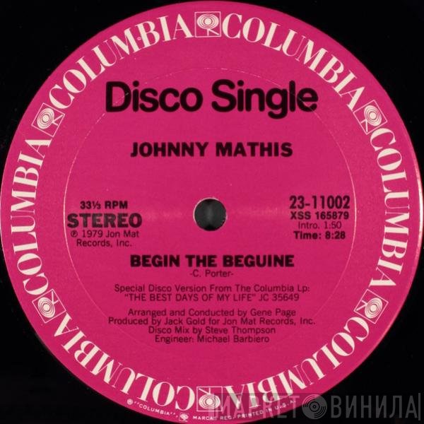 Johnny Mathis - Begin The Beguine / Gone, Gone, Gone