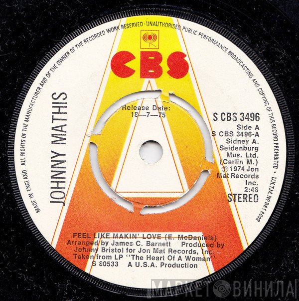 Johnny Mathis - Feel Like Makin' Love