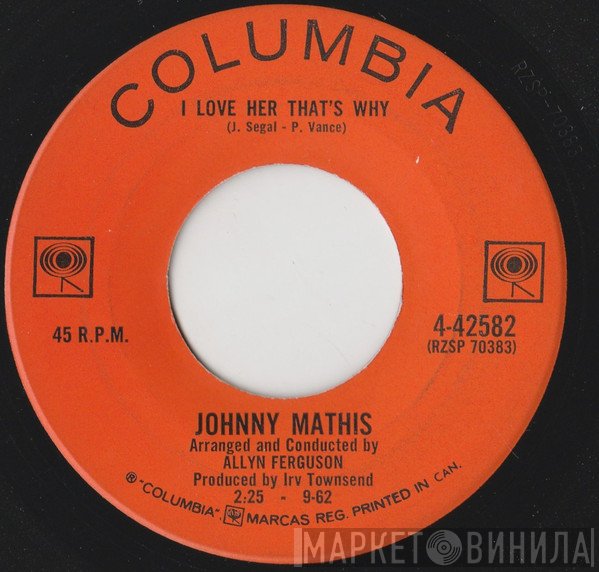 Johnny Mathis  - Gina