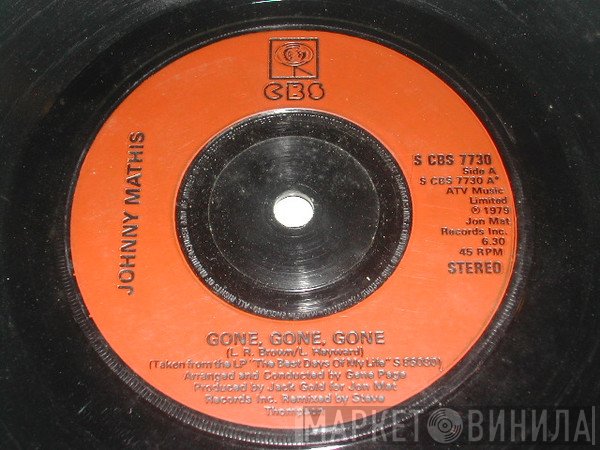 Johnny Mathis - Gone, Gone, Gone