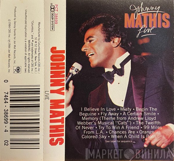 Johnny Mathis  - Live