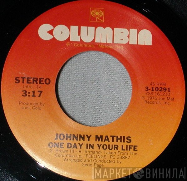 Johnny Mathis  - One Day In Your Life