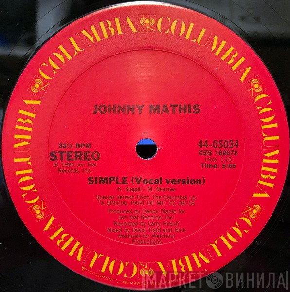 Johnny Mathis  - Simple