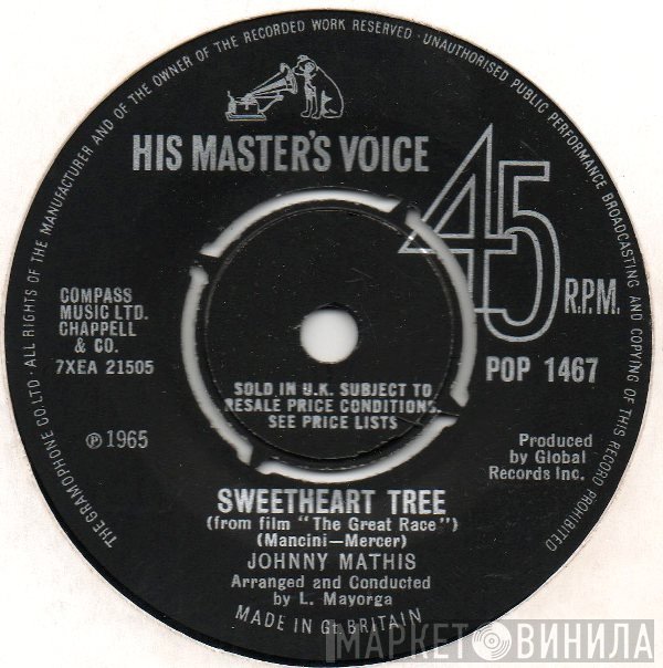 Johnny Mathis - Sweetheart Tree