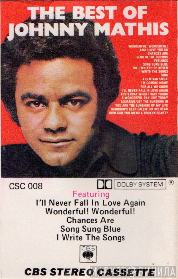 Johnny Mathis  - The Best Of Johnny Mathis