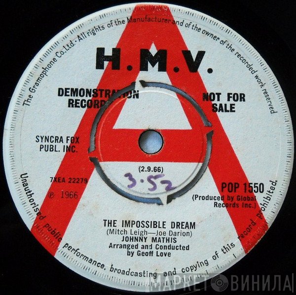 Johnny Mathis - The Impossible Dream