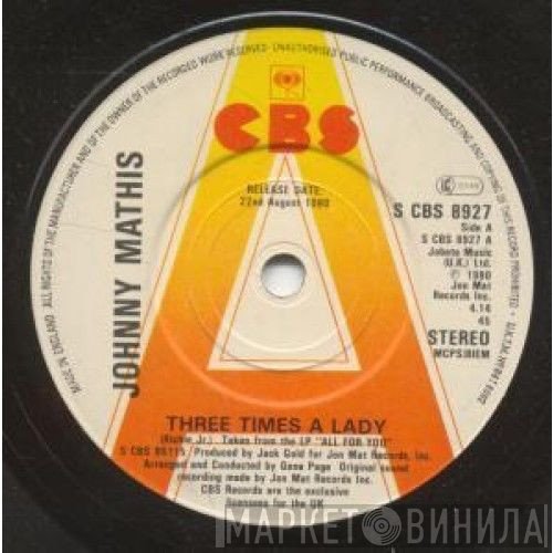 Johnny Mathis - Three Times A Lady