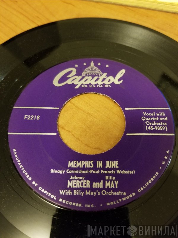 Johnny Mercer And Billy May  - Memphis In June / Hello Out There, Hello