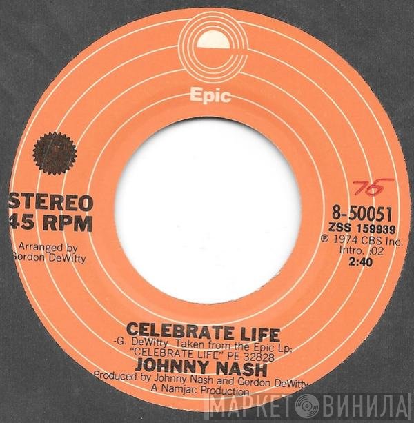 Johnny Nash  - Celebrate Life