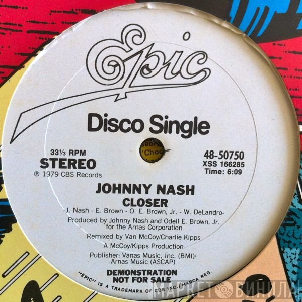 Johnny Nash  - Closer