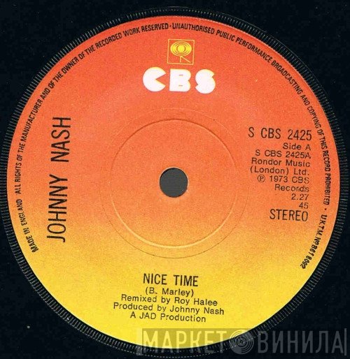 Johnny Nash  - Nice Time