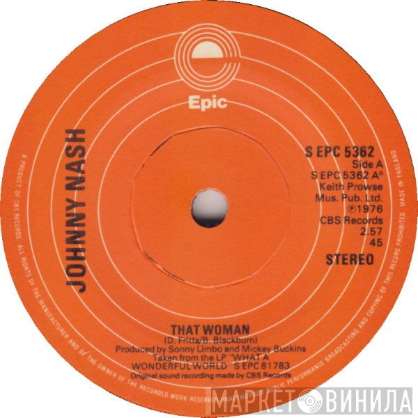 Johnny Nash - That Woman