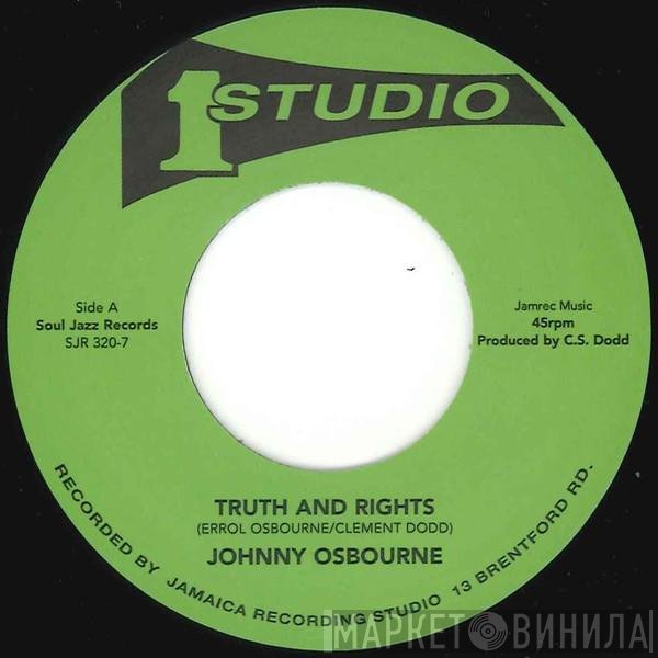 Johnny Osbourne / Prince Jazzbo  - Truth And Rights / Crabwalking