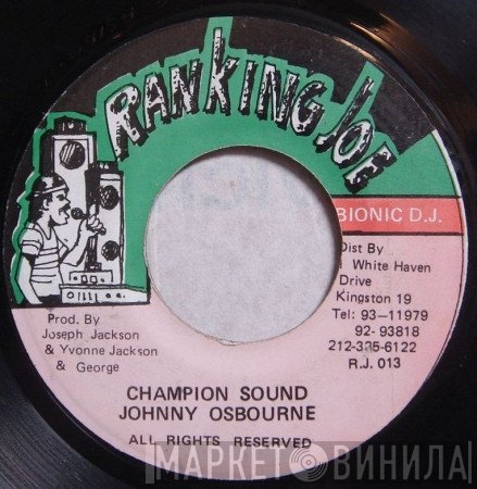 Johnny Osbourne - Champion Sound
