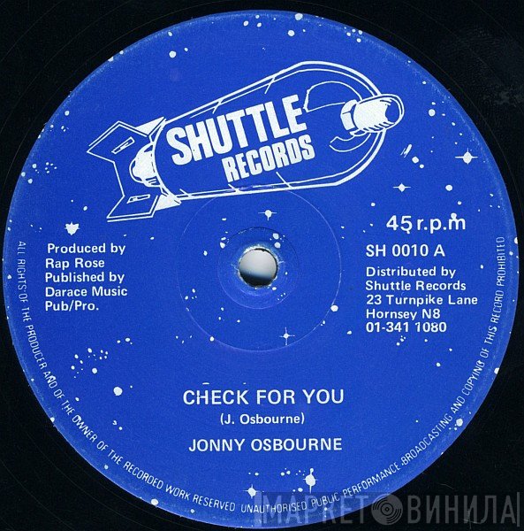 Johnny Osbourne - Check For You