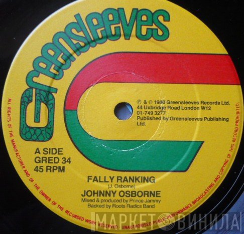 Johnny Osbourne  - Fally Ranking