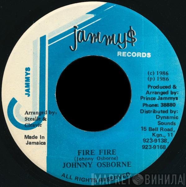 Johnny Osbourne  - Fire Fire