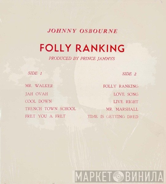 Johnny Osbourne  - Folly Ranking