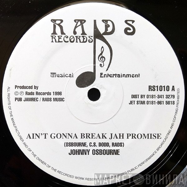 Johnny Osbourne  - Jah Promise