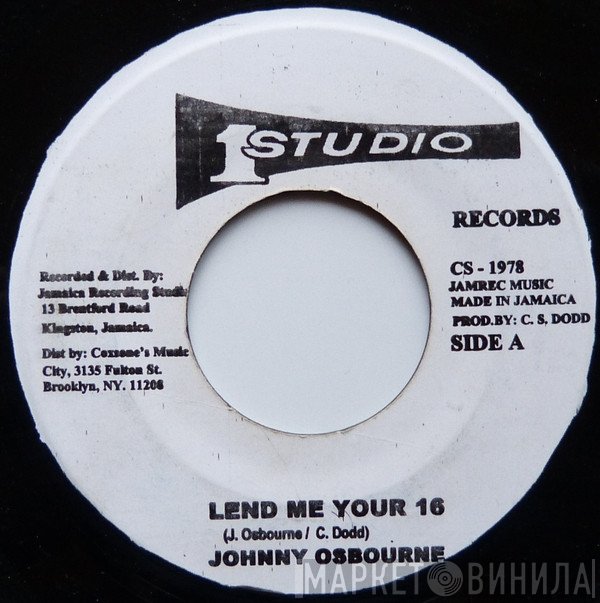 Johnny Osbourne - Lend Me Your 16