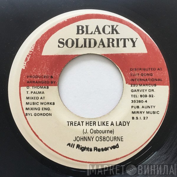 Johnny Osbourne - Treat Her Like A Lady