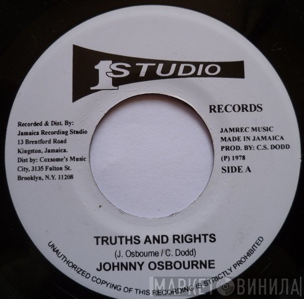 Johnny Osbourne  - Truths And Rights
