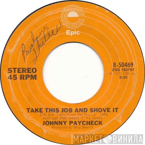 Johnny Paycheck - Take This Job And Shove It