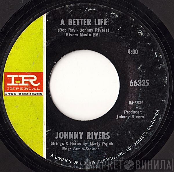 Johnny Rivers  - Right Relations / A Better Life