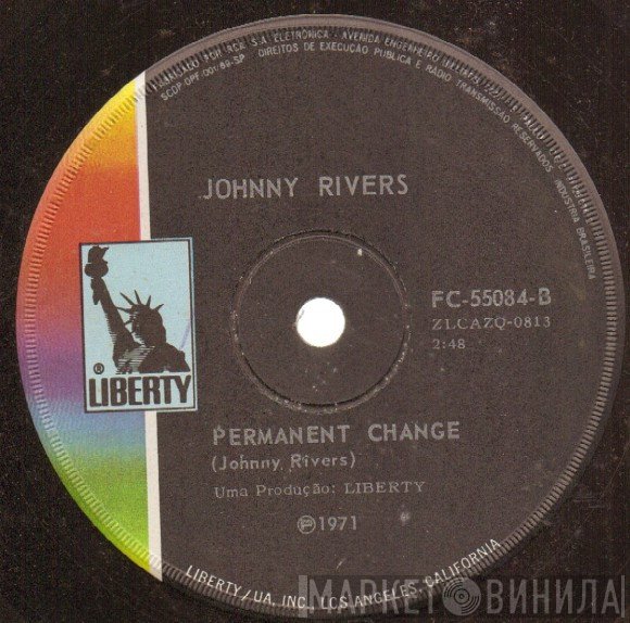 Johnny Rivers  - Think His Name / Permanent Change