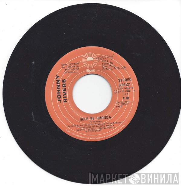 Johnny Rivers  - Help Me Rhonda