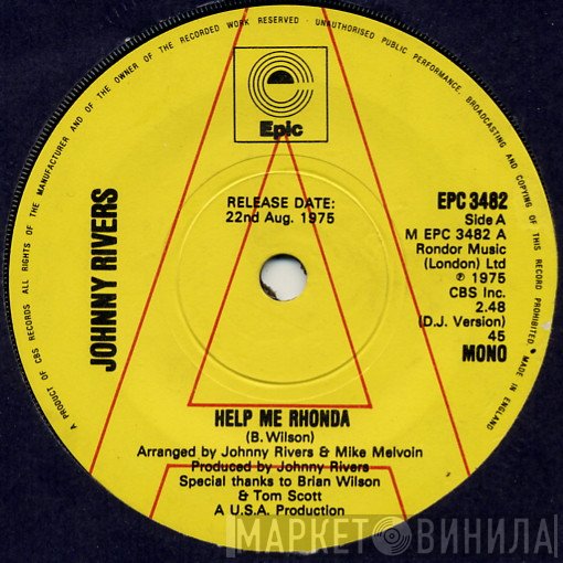 Johnny Rivers - Help Me Rhonda