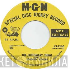 Johnny Rivers  - The Customary Thing