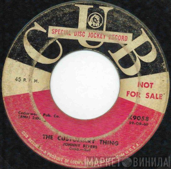 Johnny Rivers  - The Customary Thing
