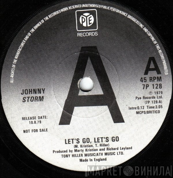 Johnny Storm  - Let's Go, Let's Go