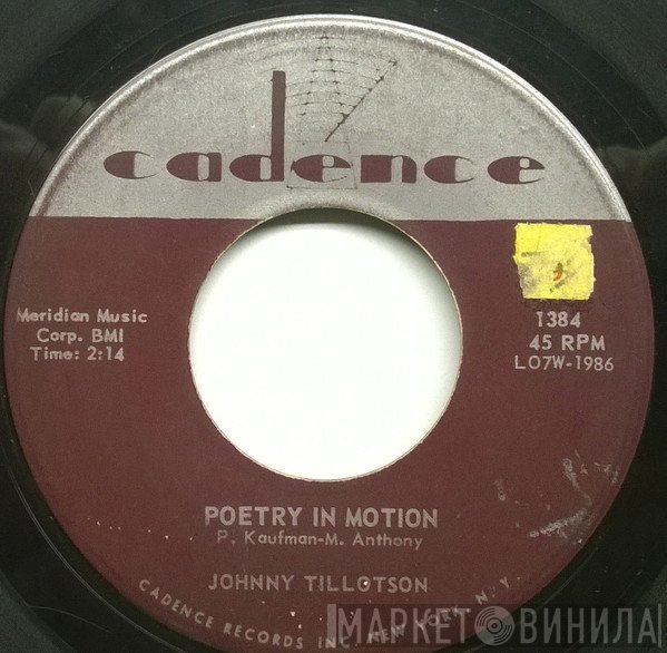 Johnny Tillotson  - Poetry In Motion / Princess, Princess