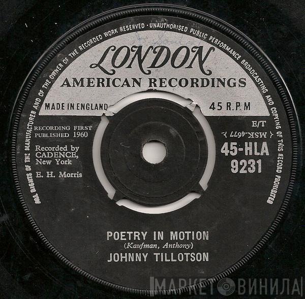 Johnny Tillotson - Poetry In Motion