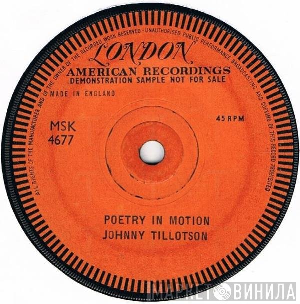 Johnny Tillotson  - Poetry In Motion