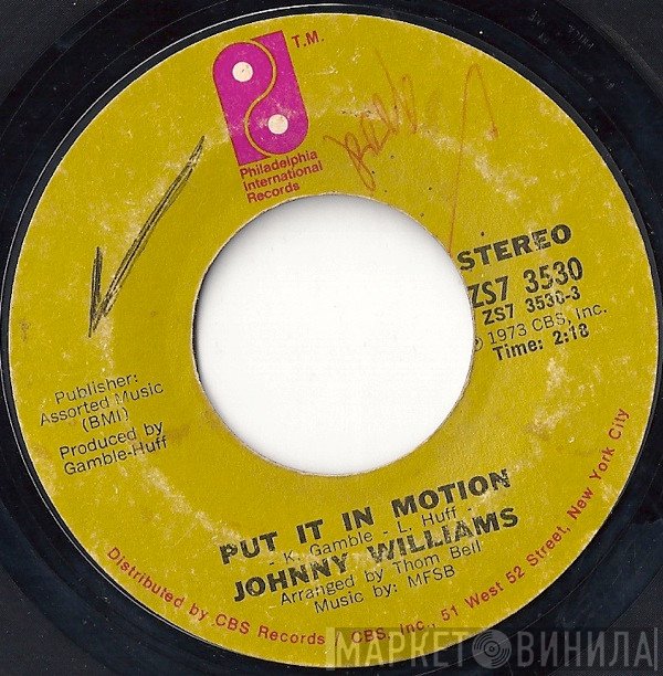 Johnny Williams  - Put It In Motion