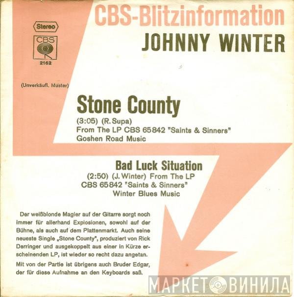 Johnny Winter  - Stone County