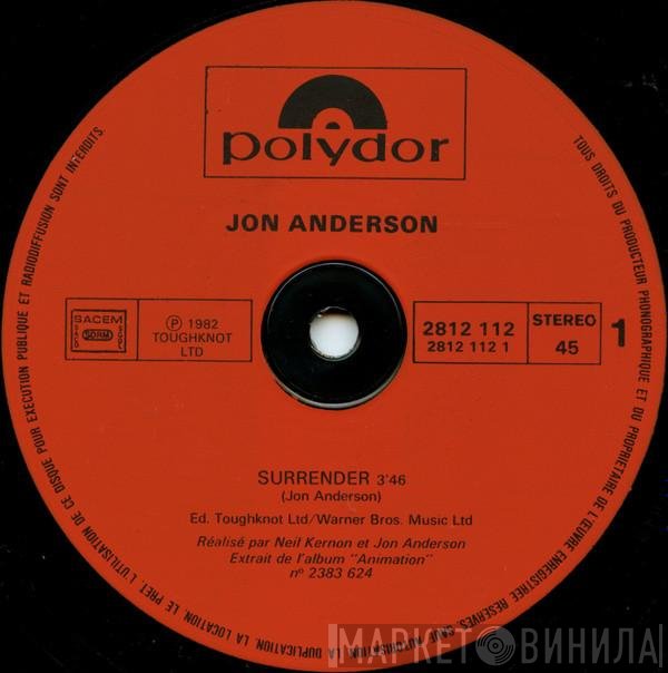 Jon Anderson  - Surrender