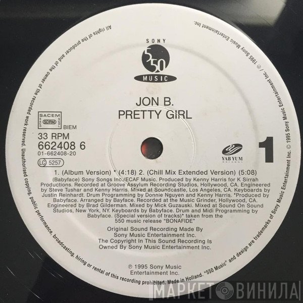 Jon B - Pretty Girl