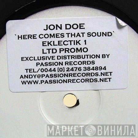 Jon Doe - Here Comes That Sound